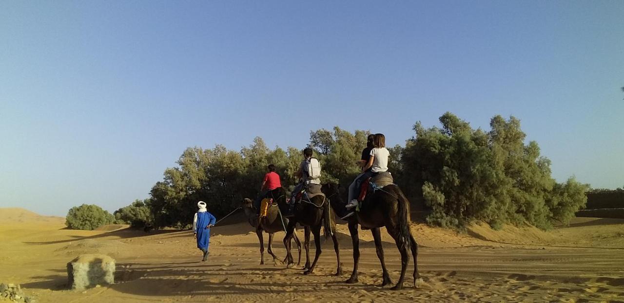 Auberge Camping La Khaima Merzouga Extérieur photo